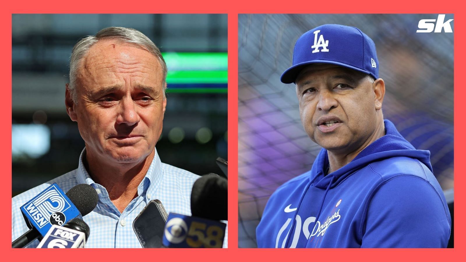 Los Angeles Dodgers manager Dave Roberts on MLB commissioner Rob Manfred&rsquo;s regret on handling of Houston Astros&rsquo; cheating scandal