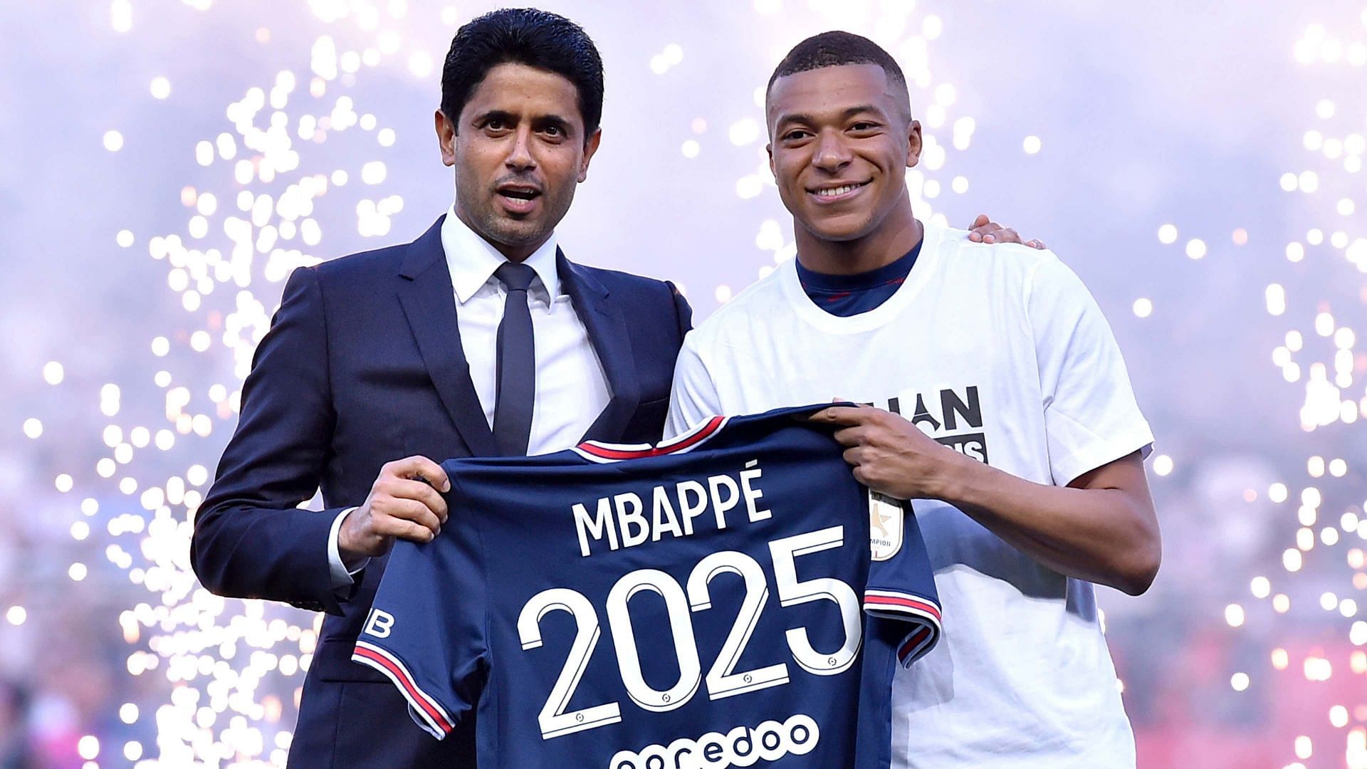 Kylian Mbappe appeared to sign a three-year deal initially (Image - GOAL).