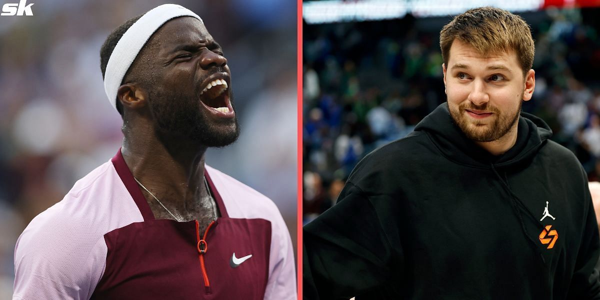 Frances Tiafoe and Luka Doncic