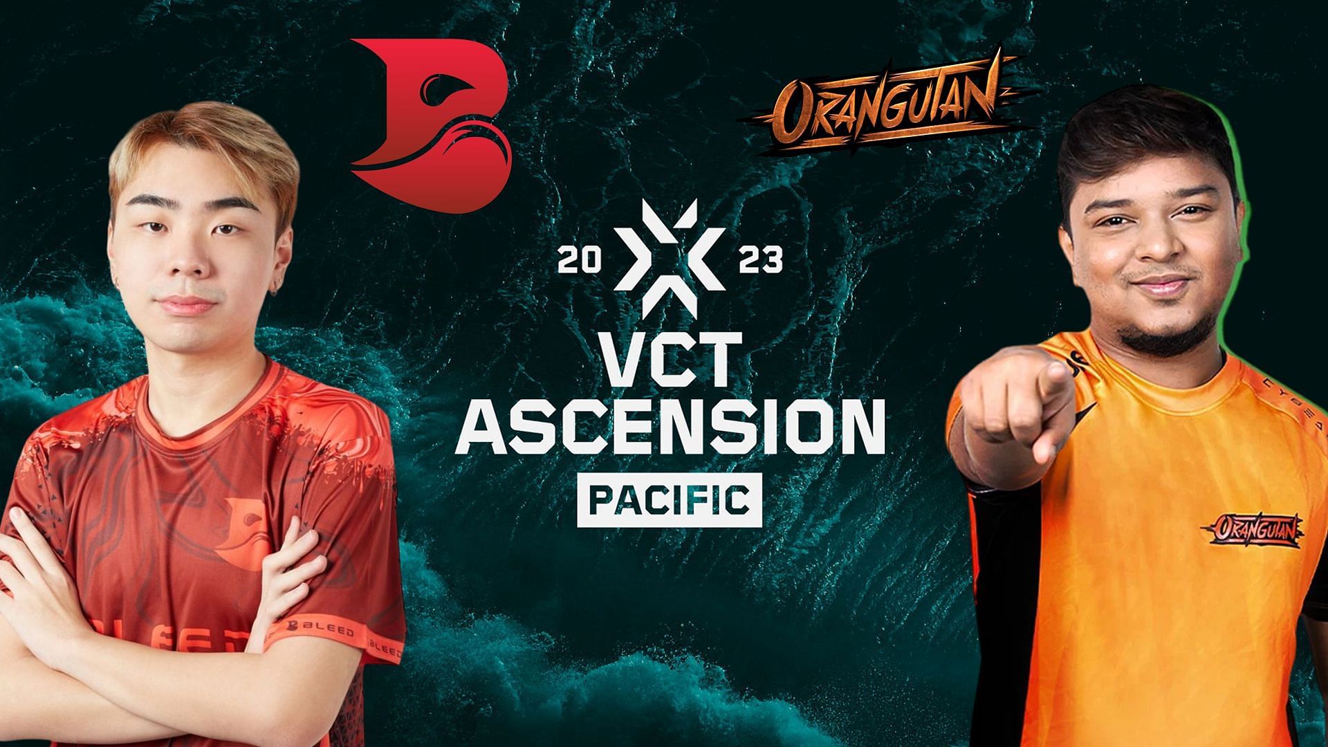 Orangutan vs BLEED at VCT Ascension Pacific 2023 (Image via Sportskeeda)