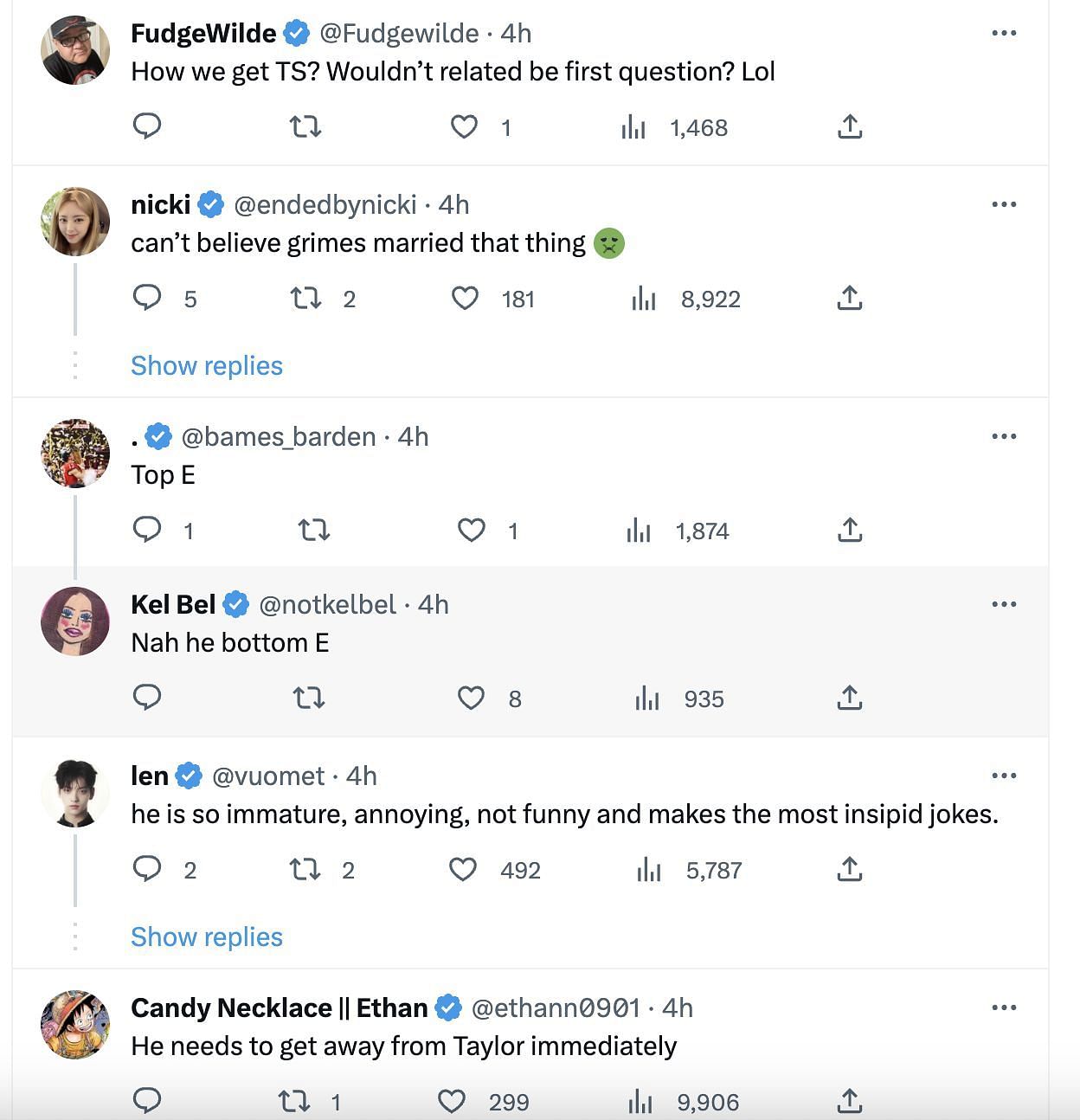 Social media users reacted to Musk commenting on Taylor&#039;s appearance and comparing it to Dynamite. (Image via Twitter) Social media users reacted to Musk commenting on Taylor&#039;s appearance and comparing it to Dynamite. (Image via Twitter)