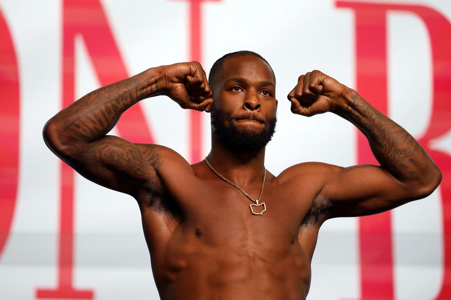 Le'Veon Bell at Jake Paul v Anderson Silva - Weigh-in