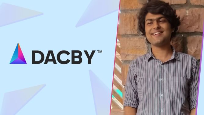 "Our simple strategy to grow has been to make our customers happy": Ayush Chauhan, CEO of Dacby