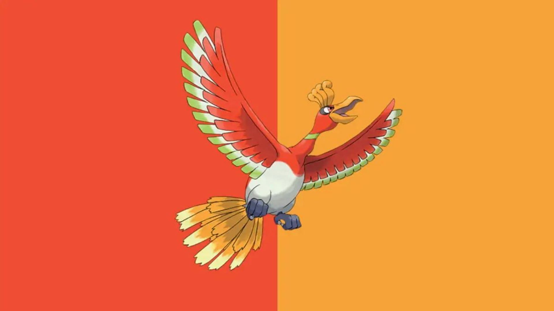 Ho-Oh is a powerful monster with overpowered abilities (Image via The Pokemon Company)