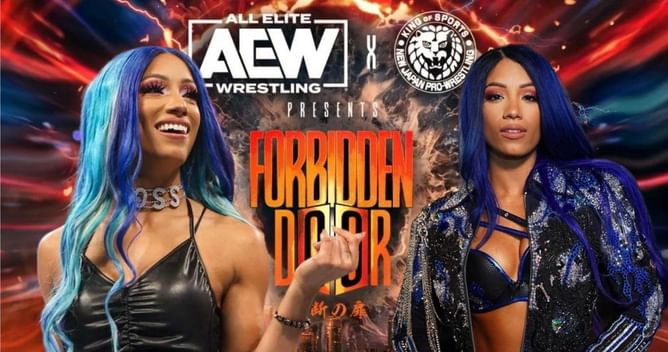 Mercedes Moné (fka Sasha Banks) was set to renew a decade-old feud with former WWE Diva at Forbidden Door II - Reports