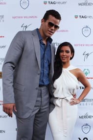 Amber Fashion Show: Kris Humphries with Kim Kardashian