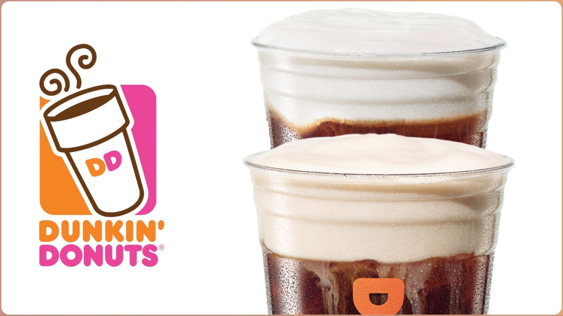 Dunkin's new summer menu has a salted caramel cold brew