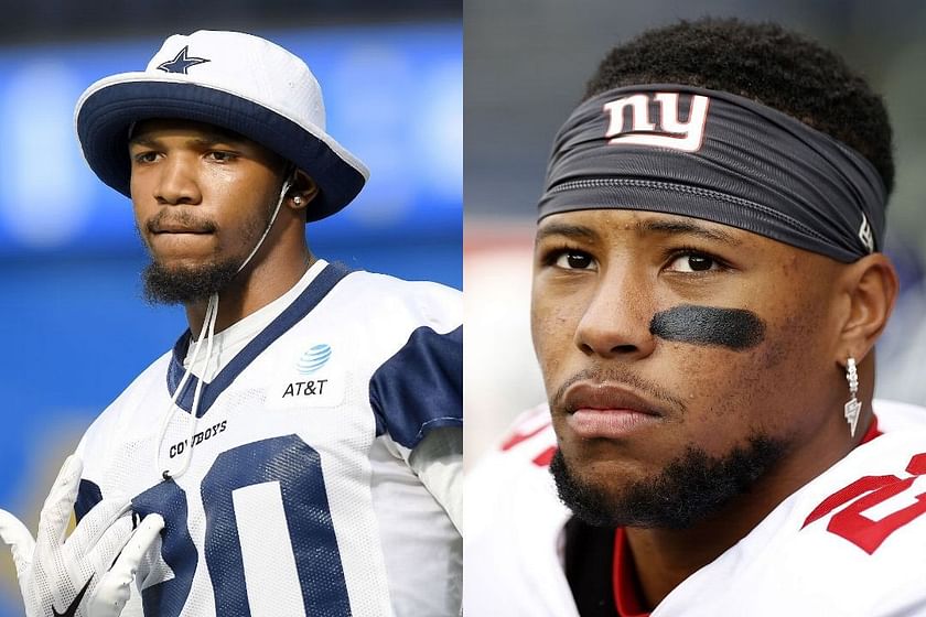 Giants' Saquon Barkley praises Cowboys' Tony Pollard: One of my favorite  backs right now