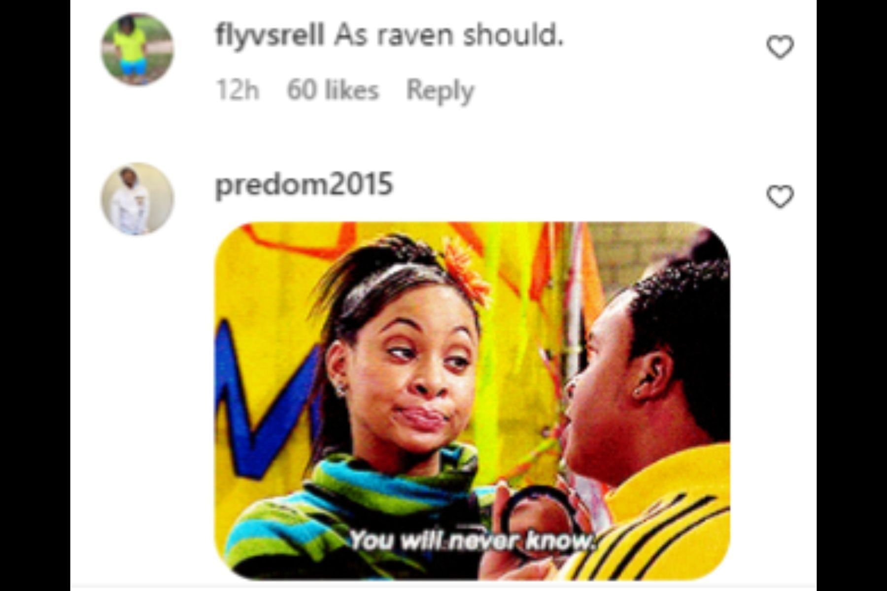 Internet reacts to Raven&#039;s NDA revelation. (Image via Instagram/The Neighborhood Talk)