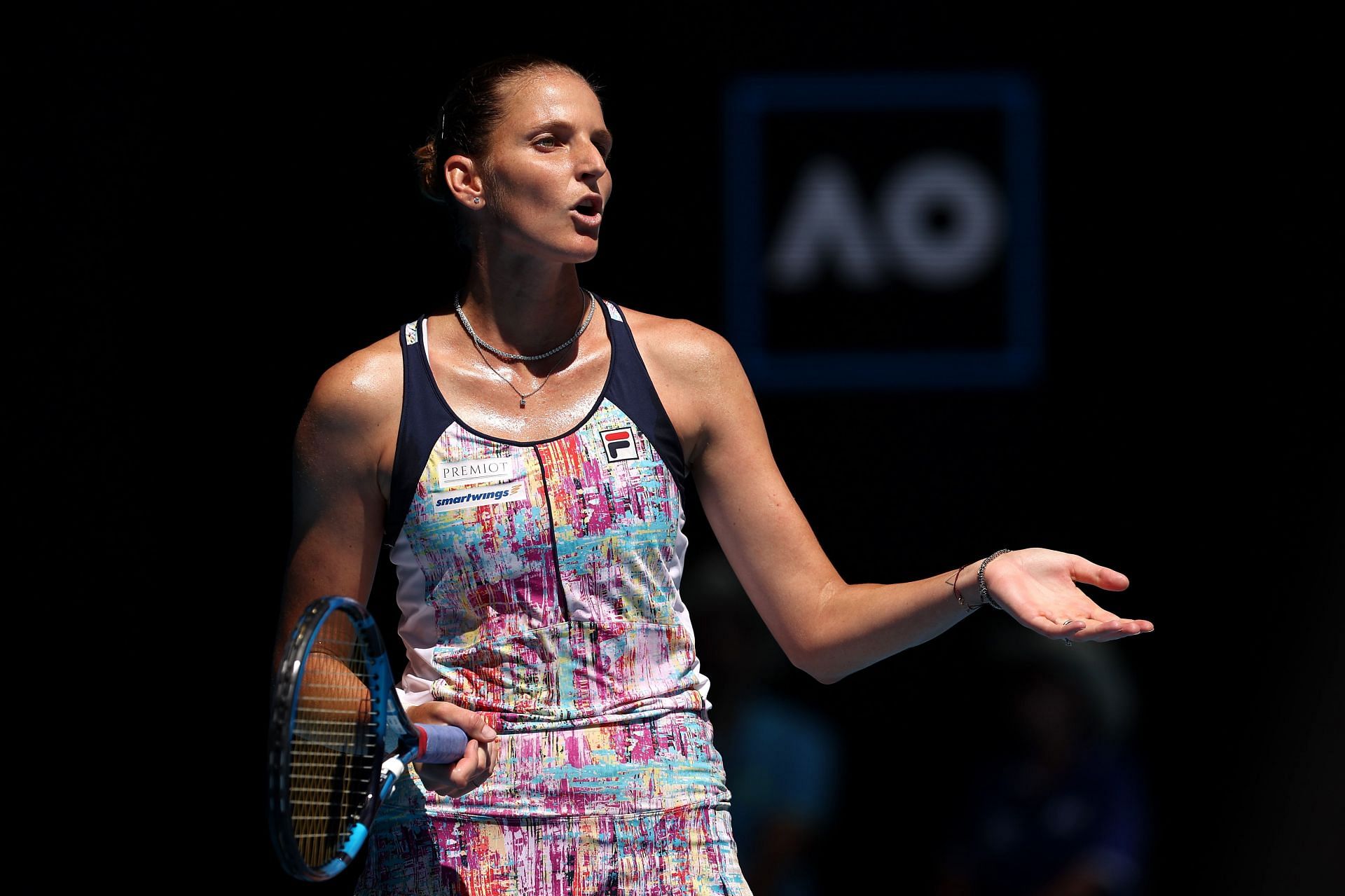 Karolina Pliskova at Australian Open 2023