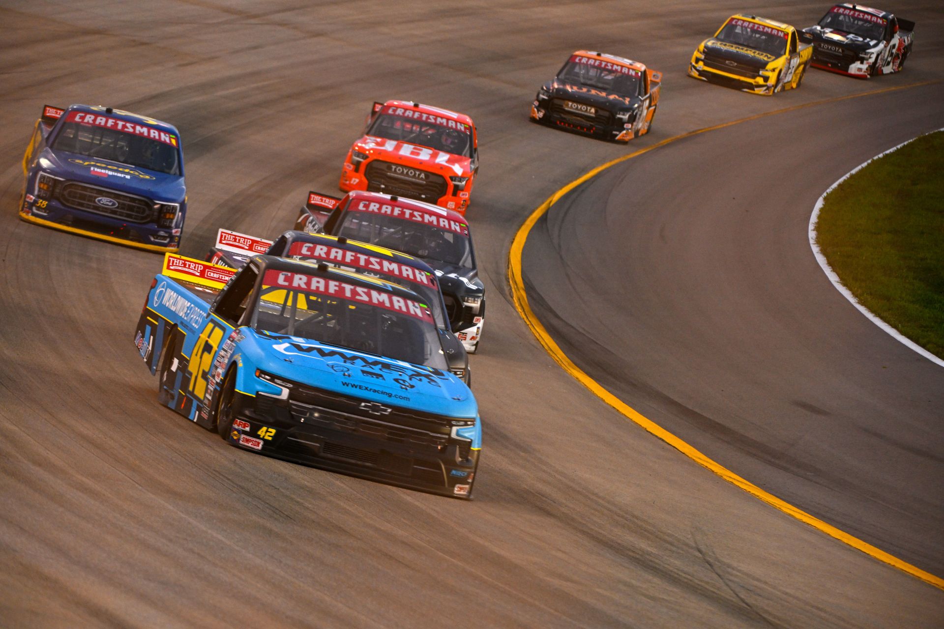 NASCAR Truck Series Updated driver's standings after the Rackley