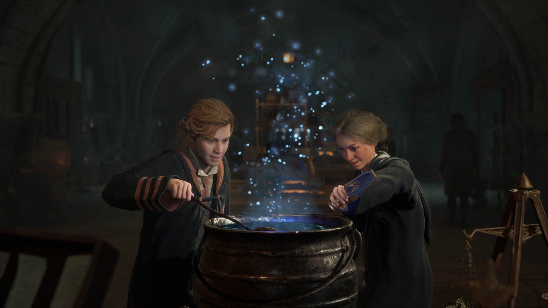 The latest patch is here (Image via Hogwarts Legacy)