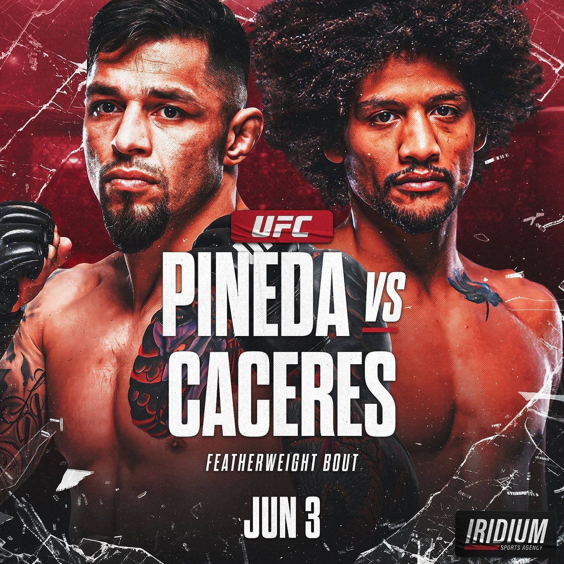 Daniel Pineda vs. Alex Caceres