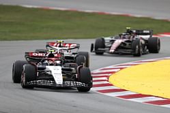 Watch: The stunning three-way battle between Nico Hulkenberg, Guanyu Zhou, and Yuki Tsunoda at the 2023 F1 Spanish GP