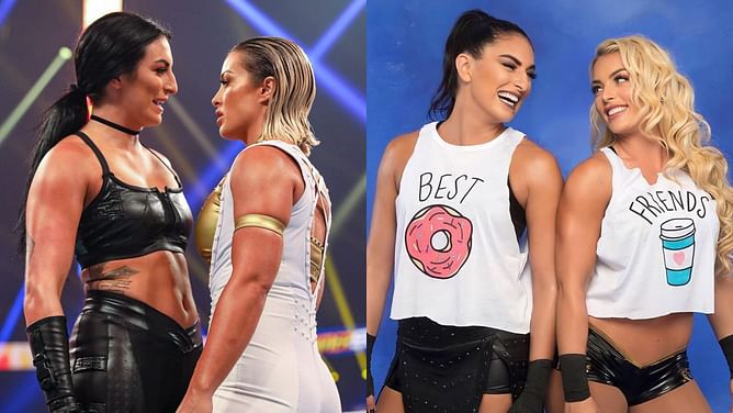 "We just don't see each other that much anymore" - Mandy Rose on current relationship with WWE's Sonya Deville