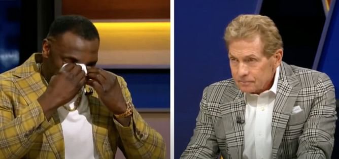 Watch: Shannon Sharpe bids adieu to Undisputed on FS1 after 7 years