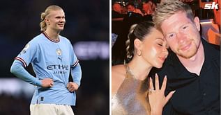 “I’m happy with my wife” – Kevin De Bruyne offers hilarious response after being asked about ‘love at first sight’ with Erling Haaland