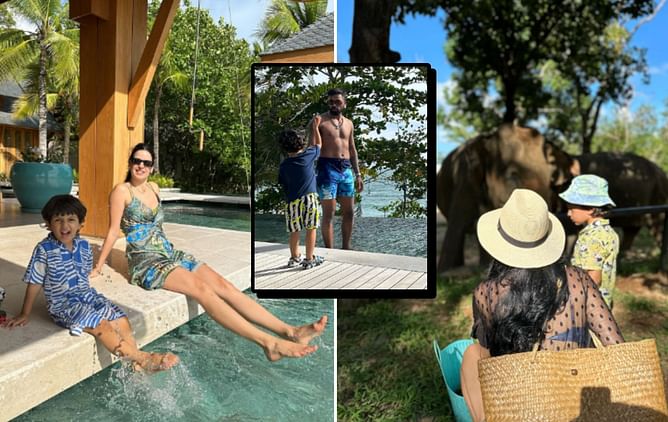 In Pictures: Hardik Pandya and Natasa Stankovic enjoy family holiday in Phuket