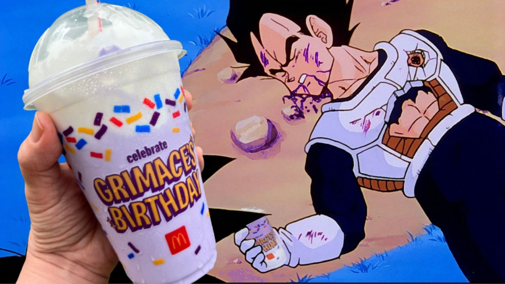 Anime fans hijack Twitter with McDonald's Grimace shake meme mayhem