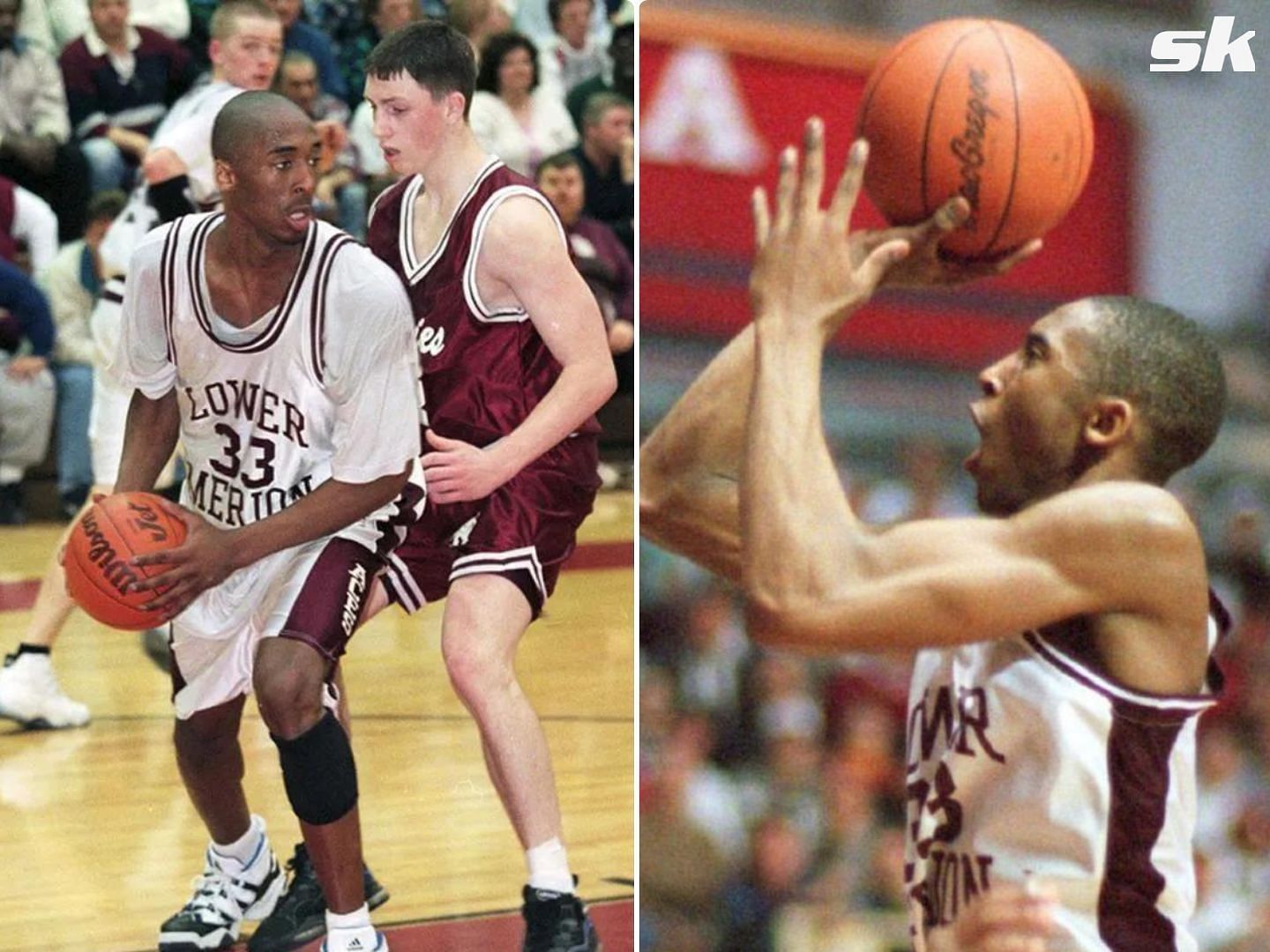 Kobe Bryant intimidated older kids in high school with his game 