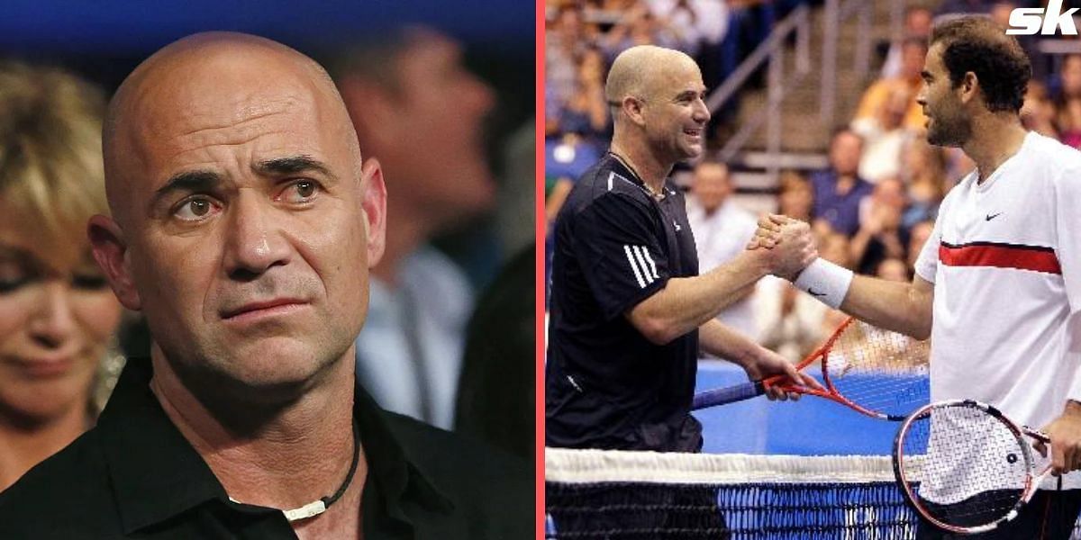Andre Agassi lost to Pete Sampras in the quarterfinals of the 1993 Wimbledon Championships