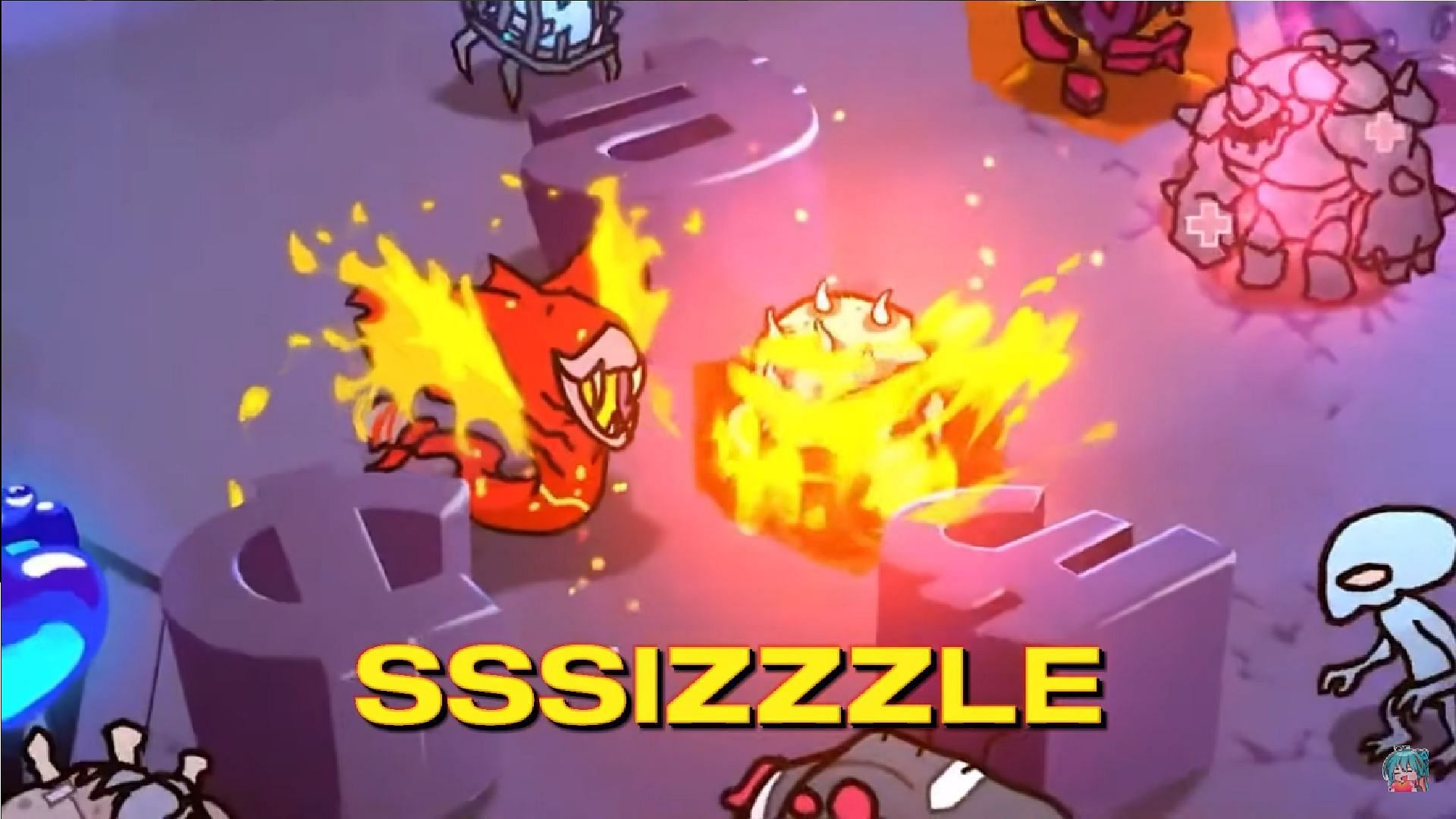 Sssizzzle will burn your opponents (Image via YouTube/MissCha)