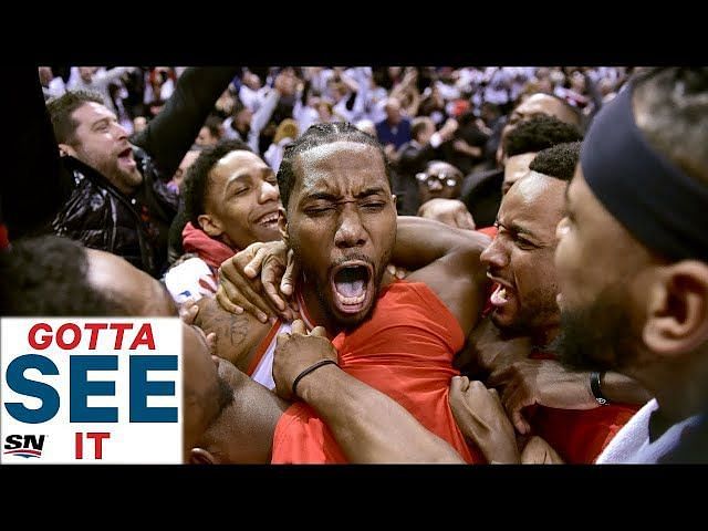 Watch - When Kawhi Leonard Hit One Of The Greatest NBA Playoff Buzzer ...