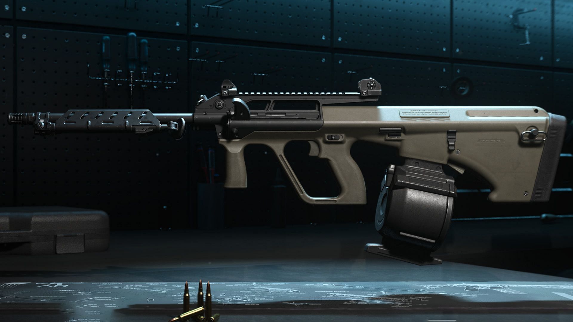 The HCR-56 is an LMG in the Bullpup Configuration in Warzone 2 and MW2 (Image via Activision)