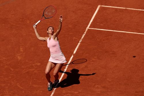 Camila Girogi at the 2023 French Open.