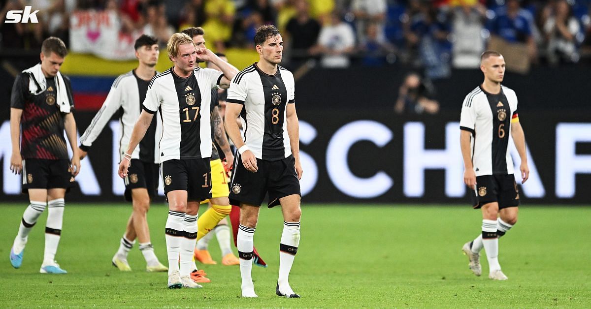 Germany suffer a humiliating home defeat to Colombia. 
