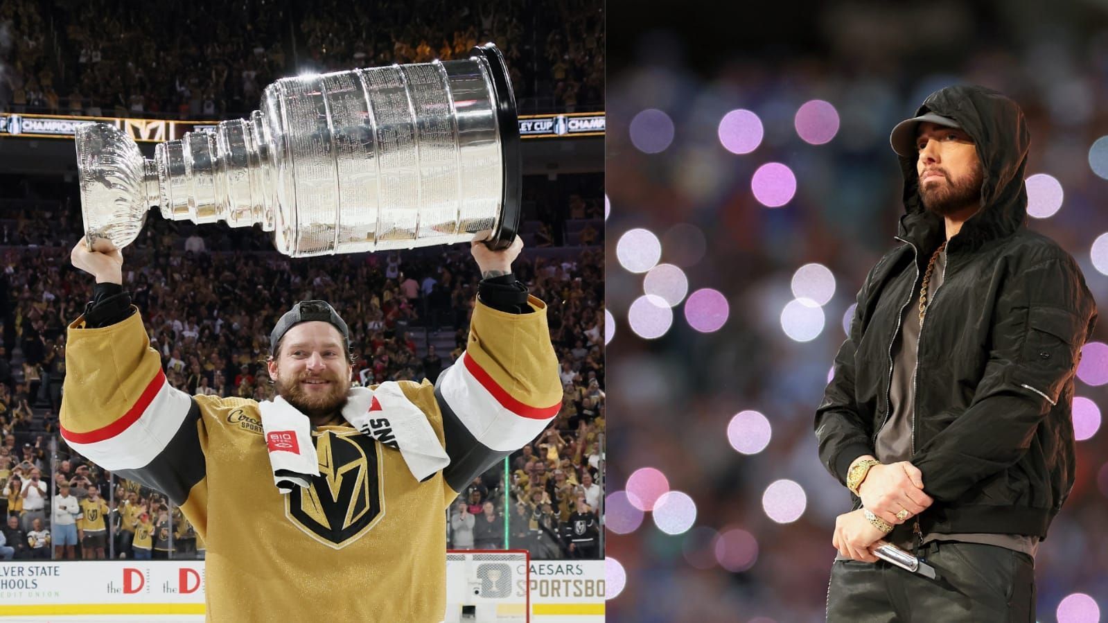 Photo of Golden Knights celebrating Stanley Cup win had fans in awe