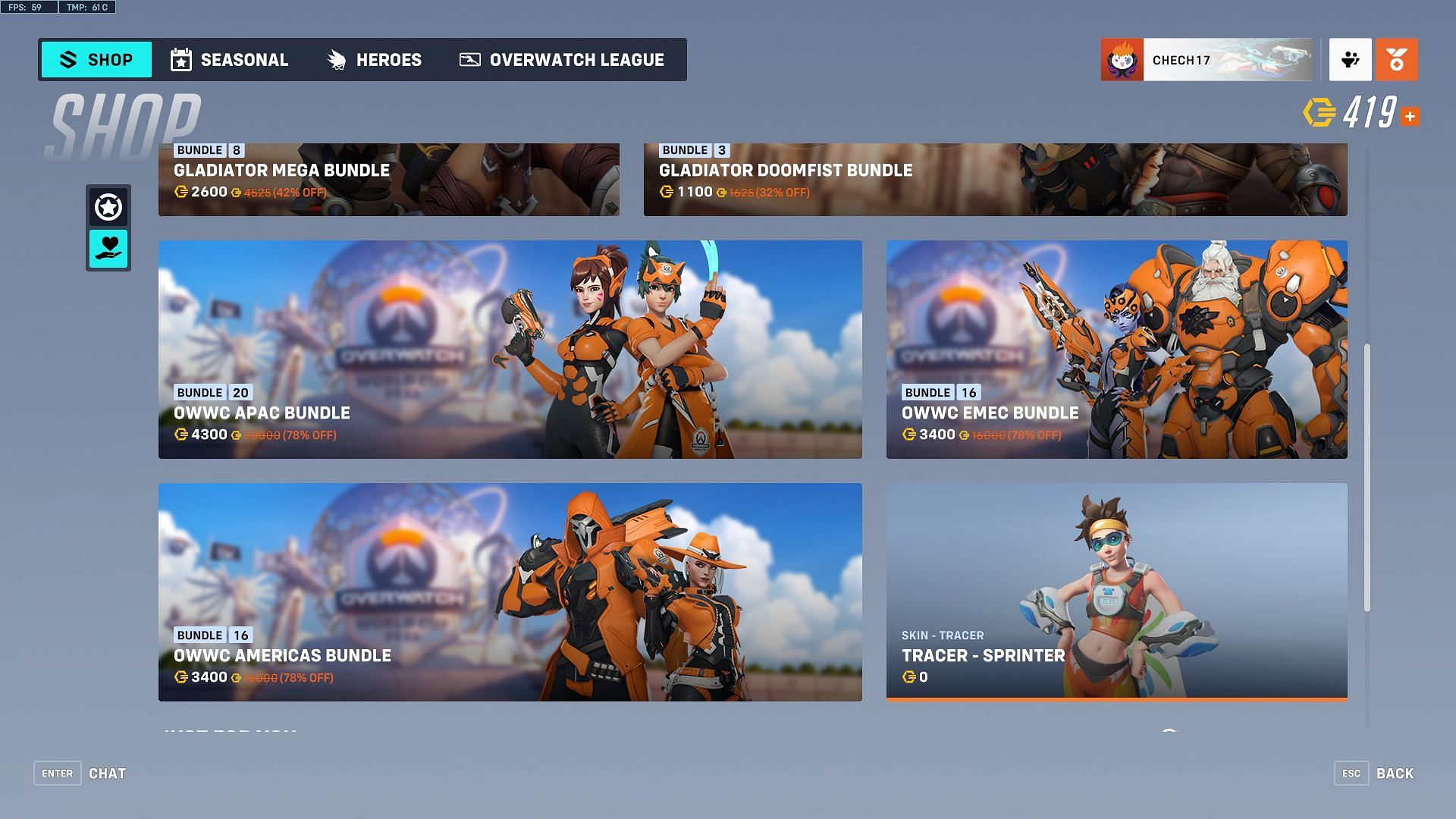 New OverWatch League Tracer skin on the app. : r/Overwatch