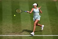Madison Keys at the 2023 Rothesay International Eastbourne.