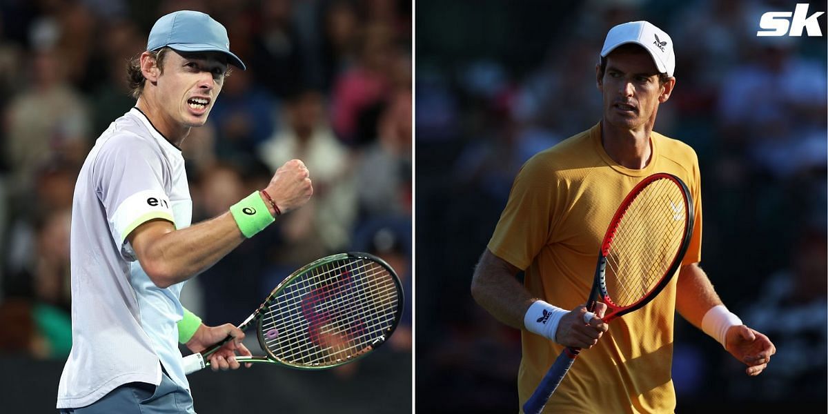 Alex de Minaur vs Andy Murray is one of the first-round matches at the 2023 Cinch Championships.