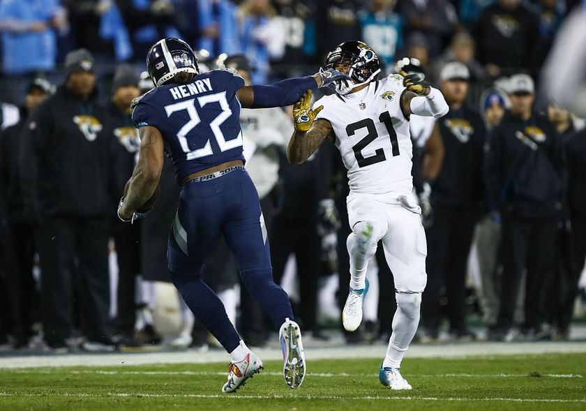 Derrick Henry Tennessee Titans v Jacksonville Jaguars 2020 Images