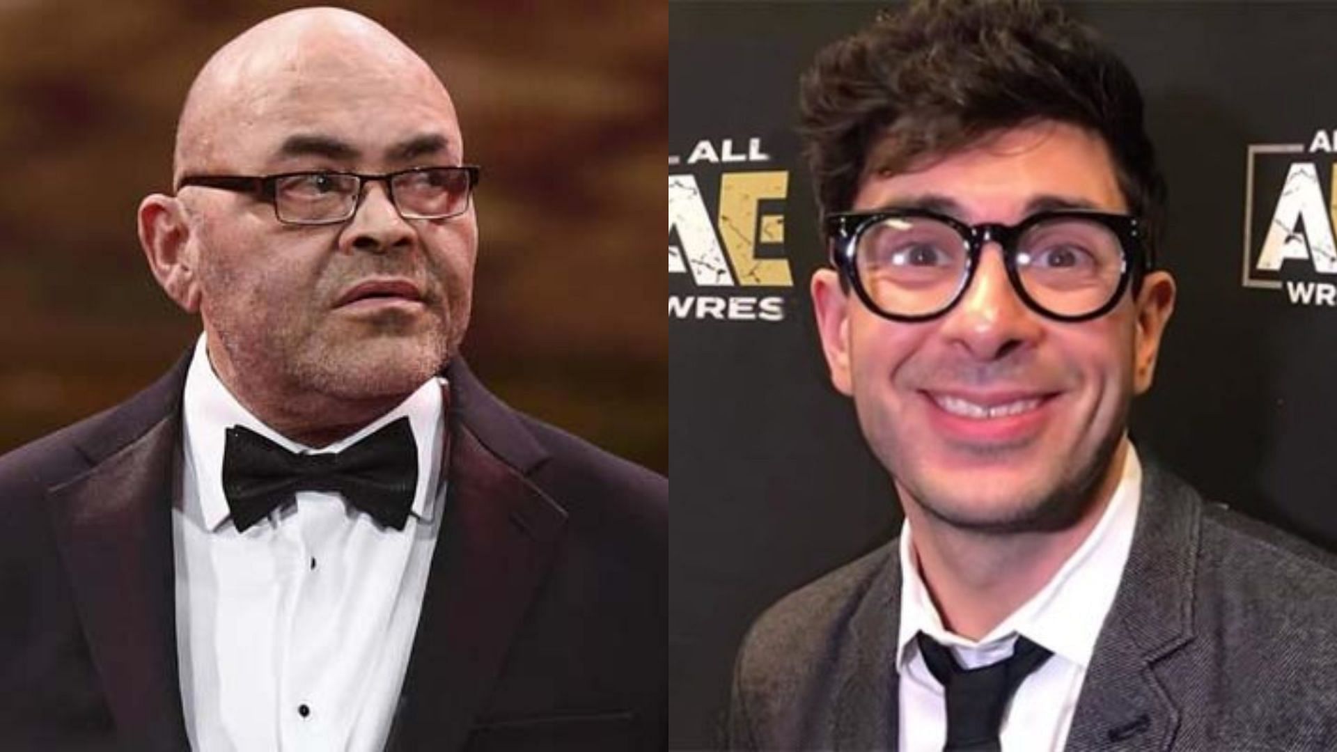 Konnan (left) and Tony Khan (right).