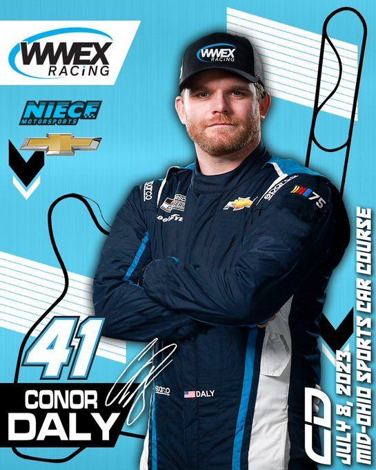 Conor Daly set to return to NASCAR Truck Series race at the Mid-Ohio ...