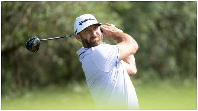"I hit a lot of quality golf shots" - Dustin Johnson talks about his performance in Round 1 at LIV Golf Andalucia