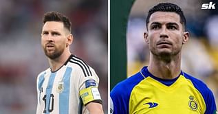 Cristiano Ronaldo dodged Lionel Messi to Saudi Arabia question but claimed 'all the best are welcome' before Inter Miami move was confirmed