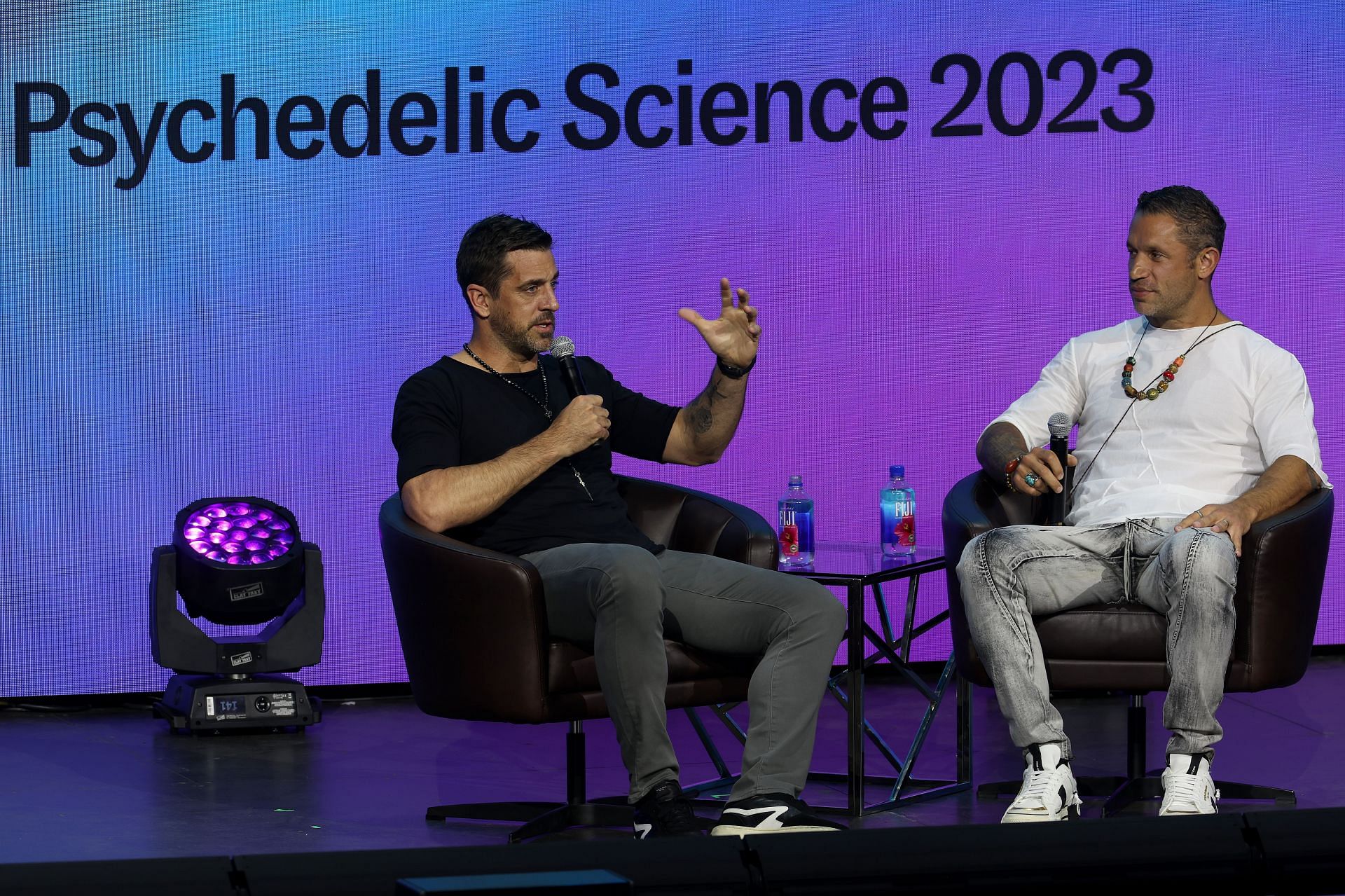 Aaron Rodgers Speaks At Psychedelic Science