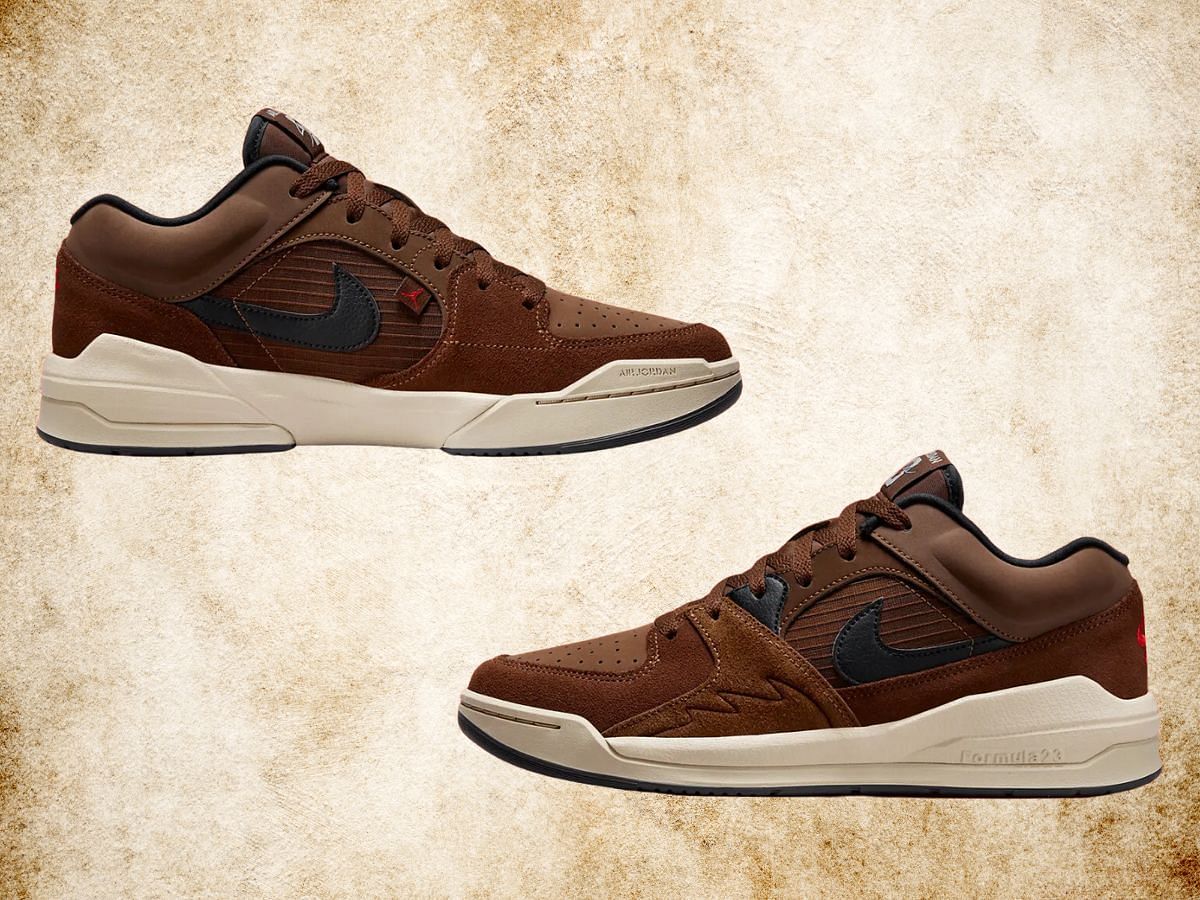 Jordan Stadium 90 &ldquo;Baroque Brown&rdquo; sneakers (Image via Crumpe)