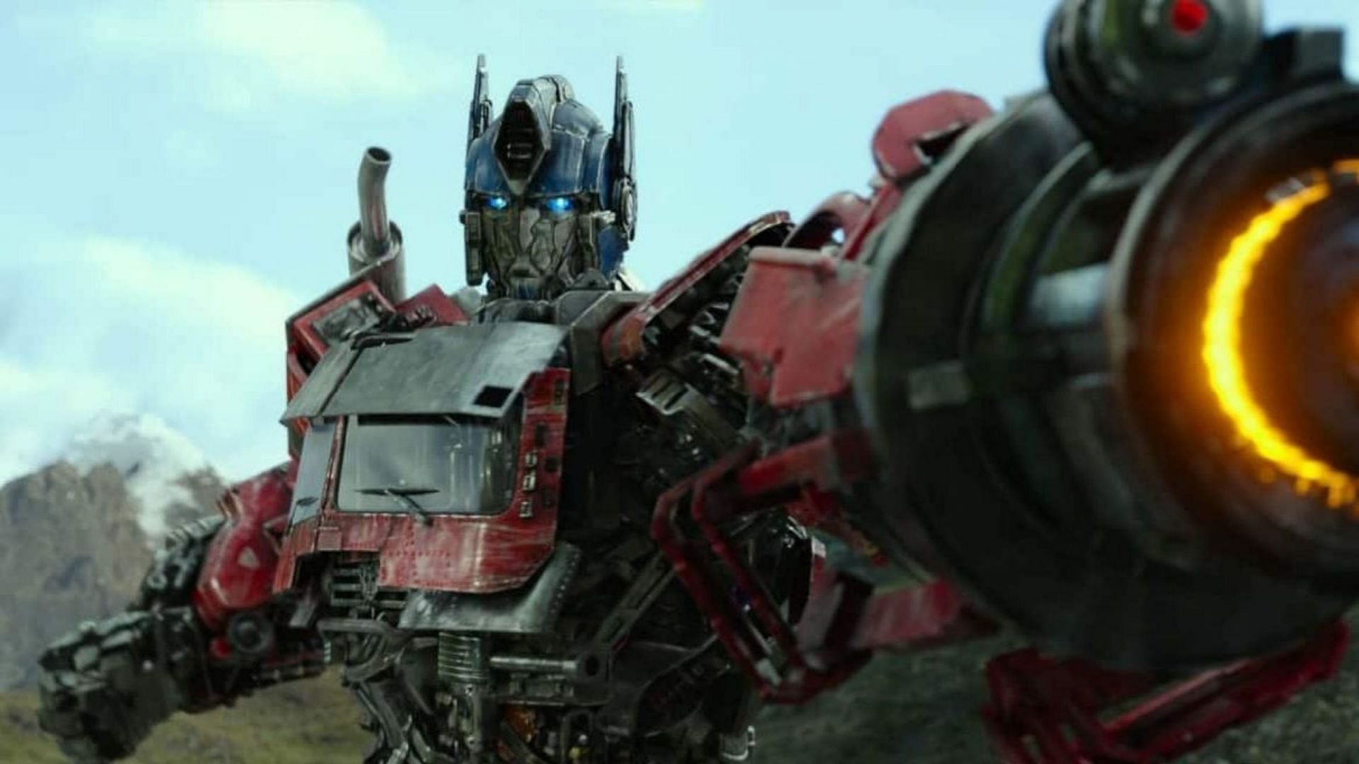 Optimus Prime in Transformers: Rise of the Beasts (Image via Paramount Pictures)