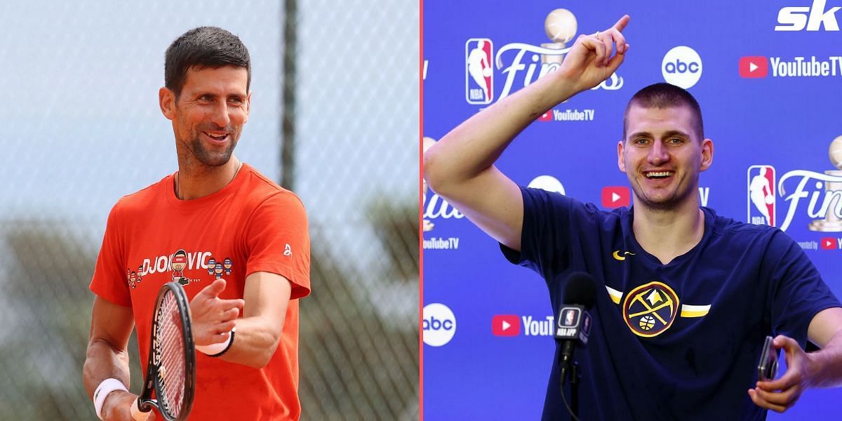 Novak Djokovic continues Nikola Jokic bromance