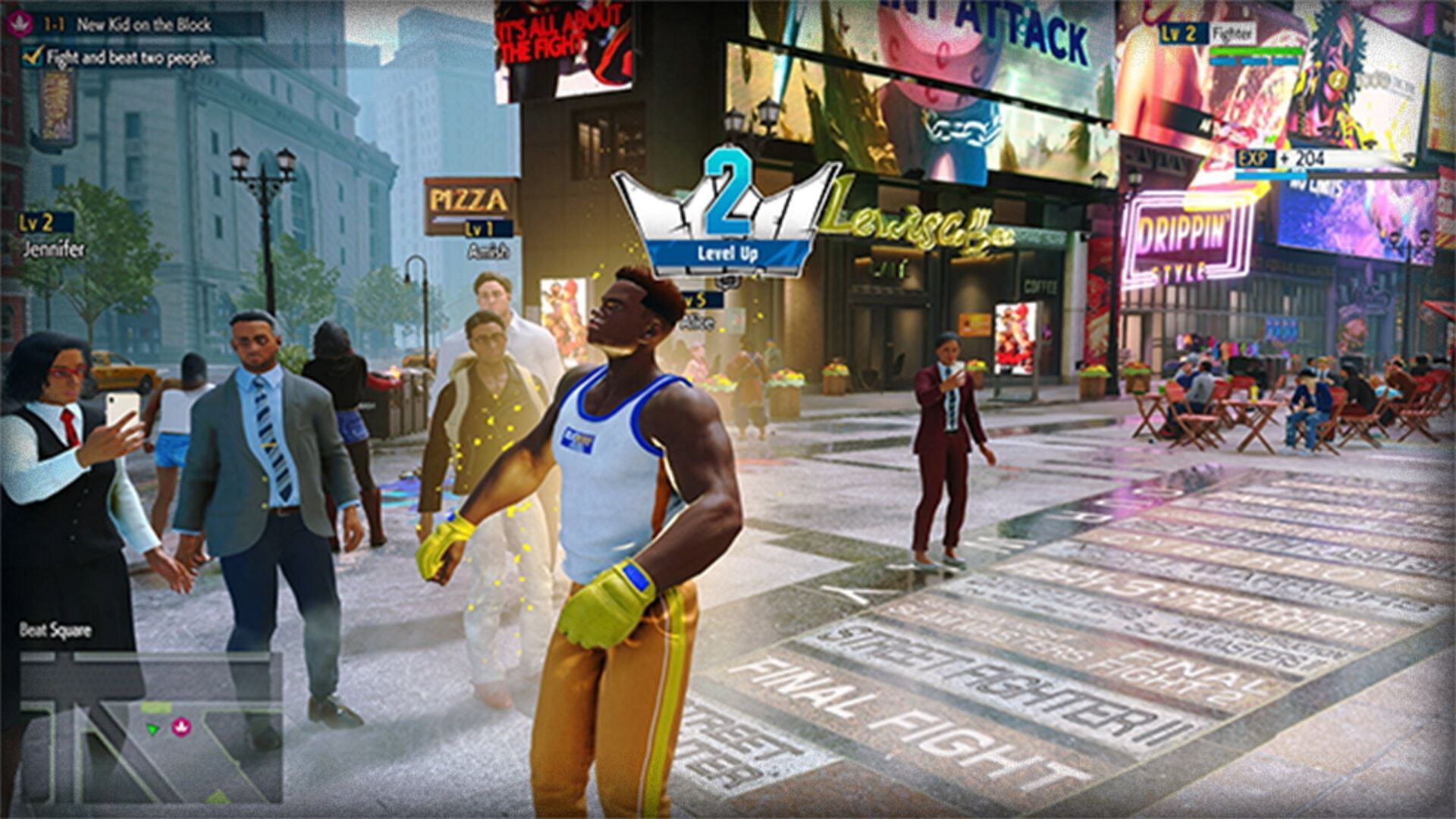 World Tour mode in Street Fighter 6 features your own created character (Image via Capcom)