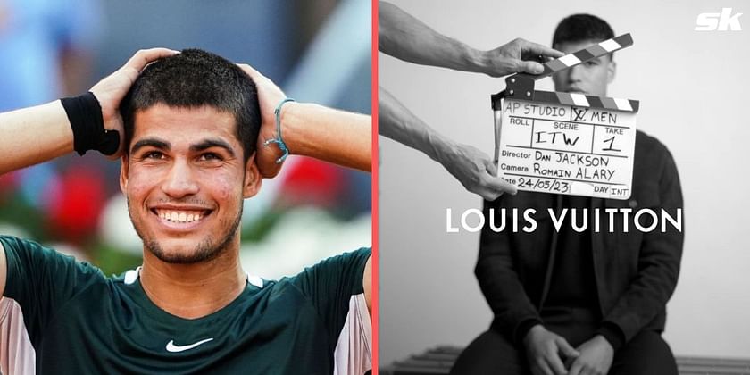Carlos Alcaraz Announced Men's Ambassador for Louis Vuitton 