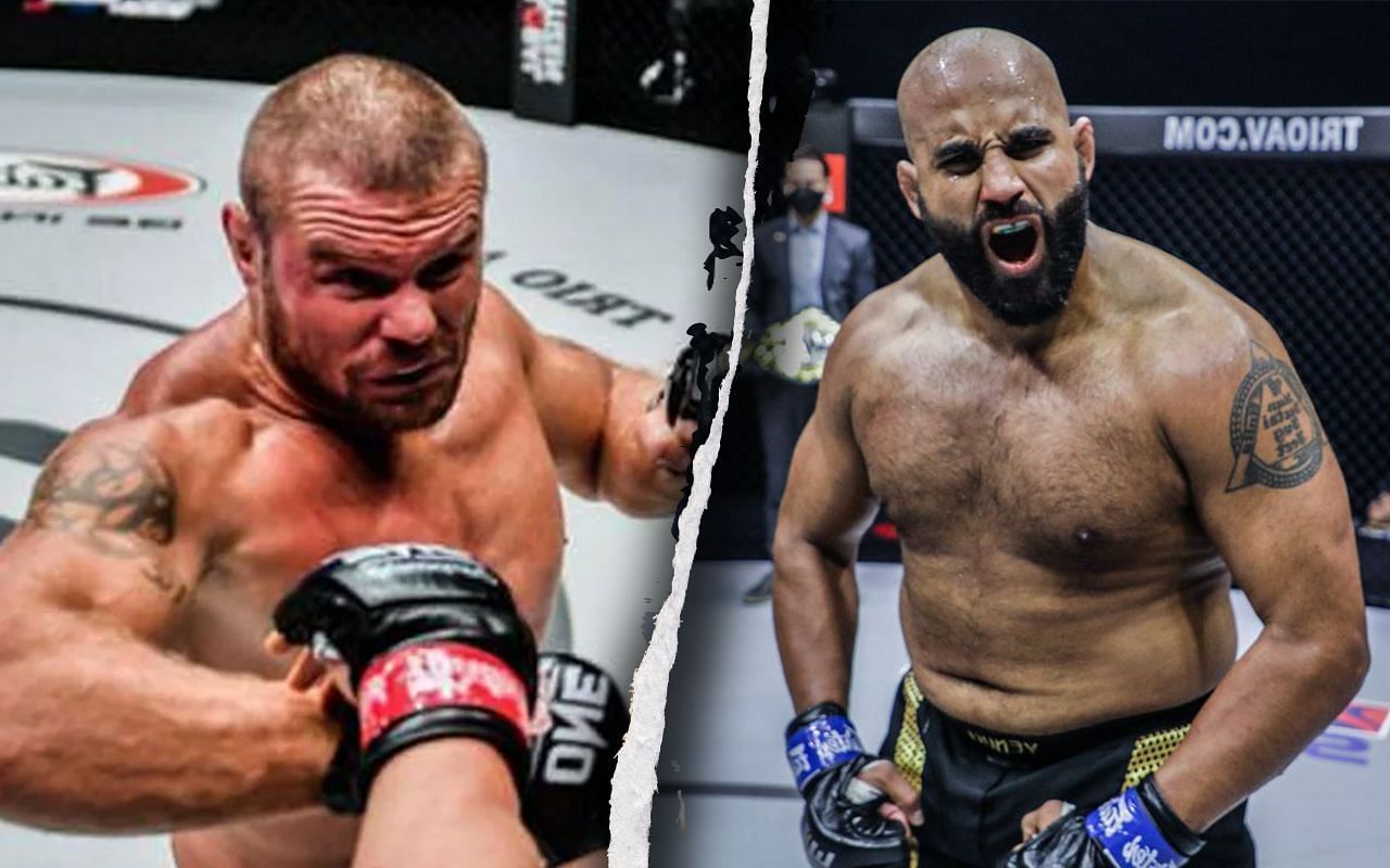 Anatoly Malykhin (Left) has had Arjan Bhullar (Right) in his sights for a long time