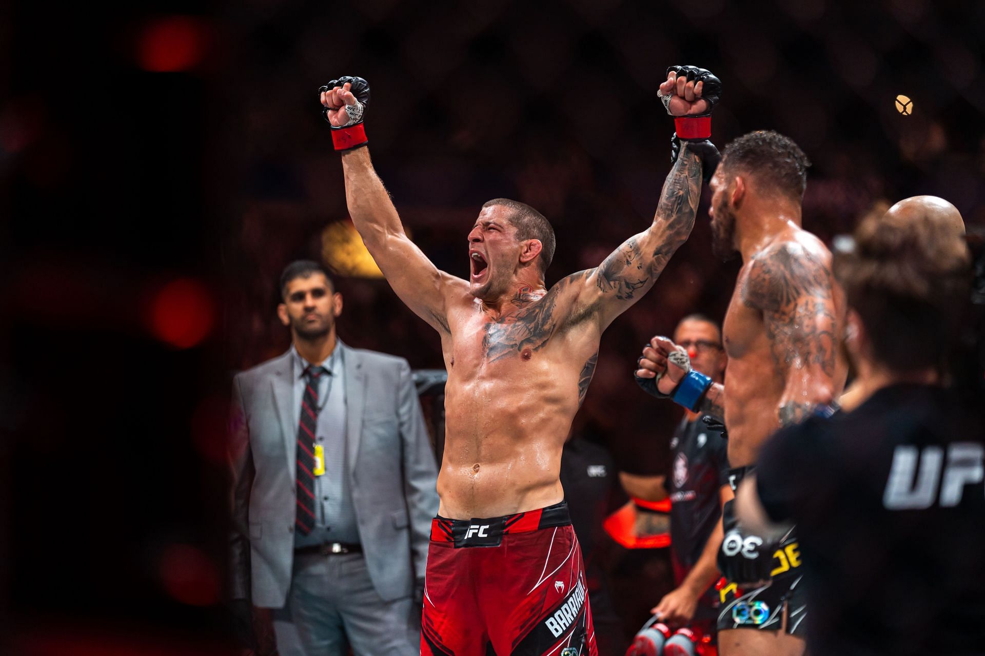 Marc-Andre Barriault picked up a big win over Eryk Anders last night