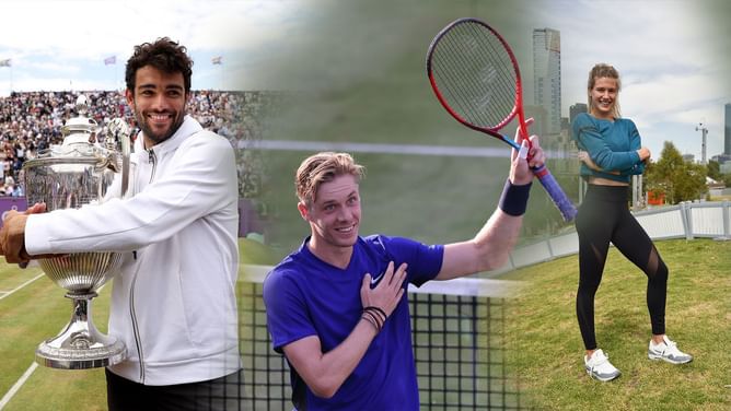 Matteo Berrettini, Eugenie Bouchard, Denis Shapovalov, and more express excitement as start of grass court season beckons