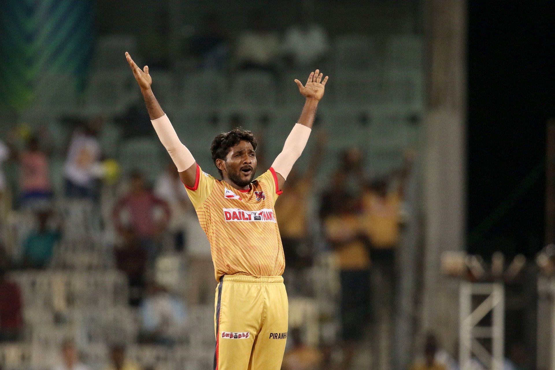 G Periyaswamy [seen in action for former franchise Chepauk Super Gillies] has been part of several IPL sides as a net bowler
