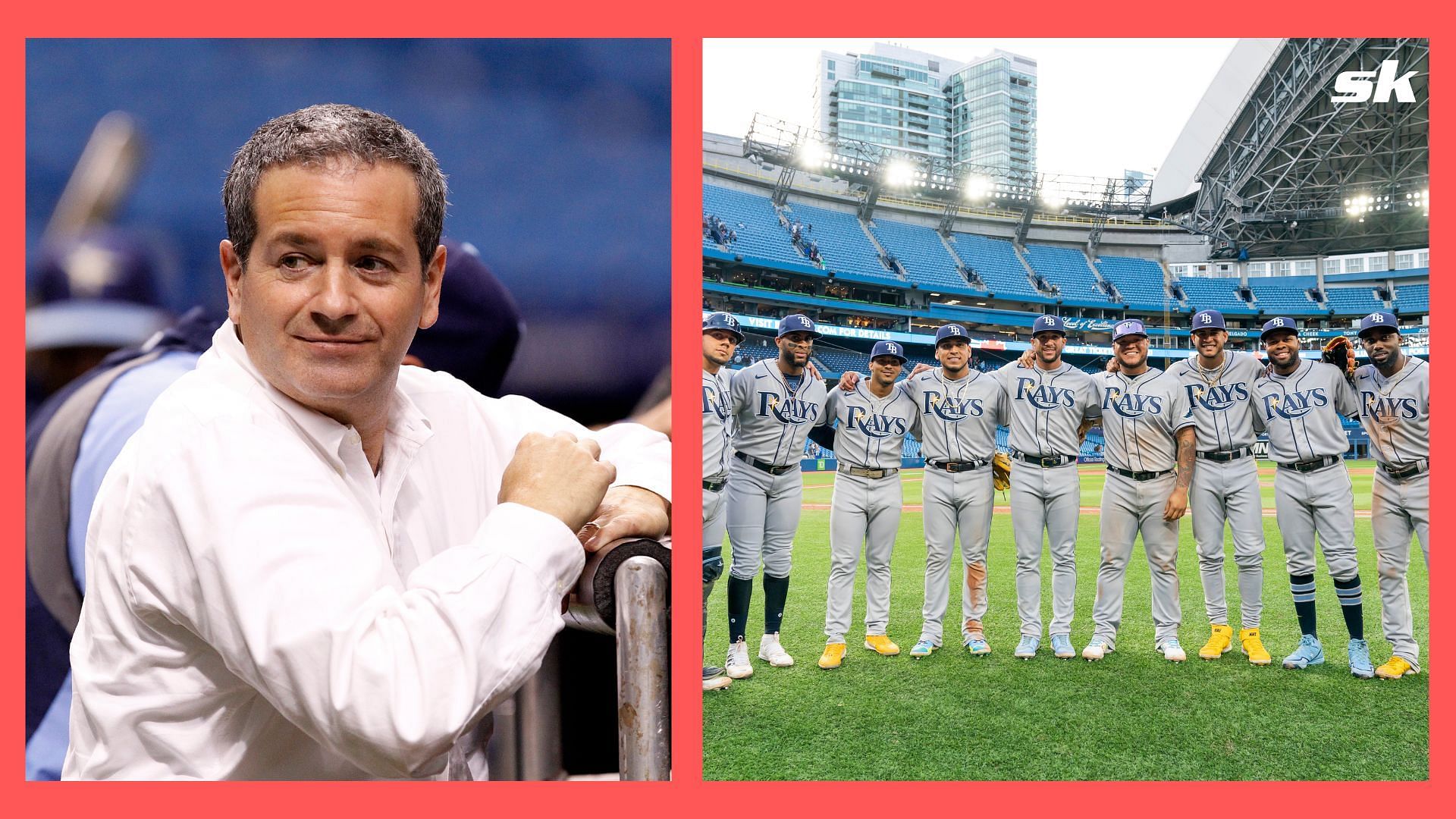Tampa Bay Rays owner Stuart Sternberg and team